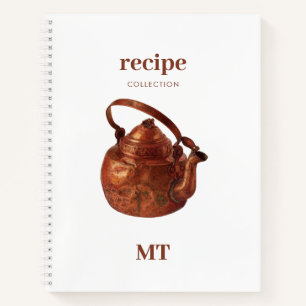 Livre de recettes vintage de la bouilloire Monogra