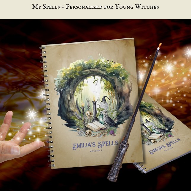 Livre de sorcières personnalisées pour adolescents (Créateur téléchargé)