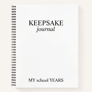 Livre de souvenirs d'année scolaire pour enfants :