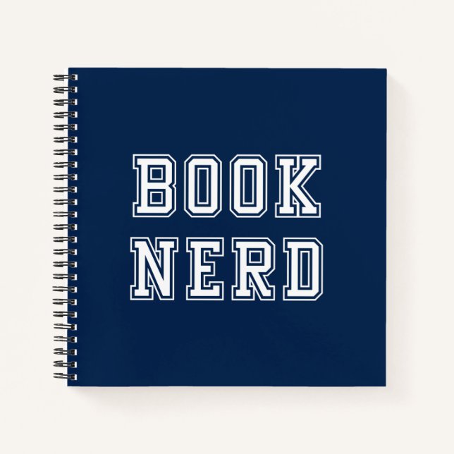 Livre de style Varsity Nerd avec couleur modifiabl (Devant)