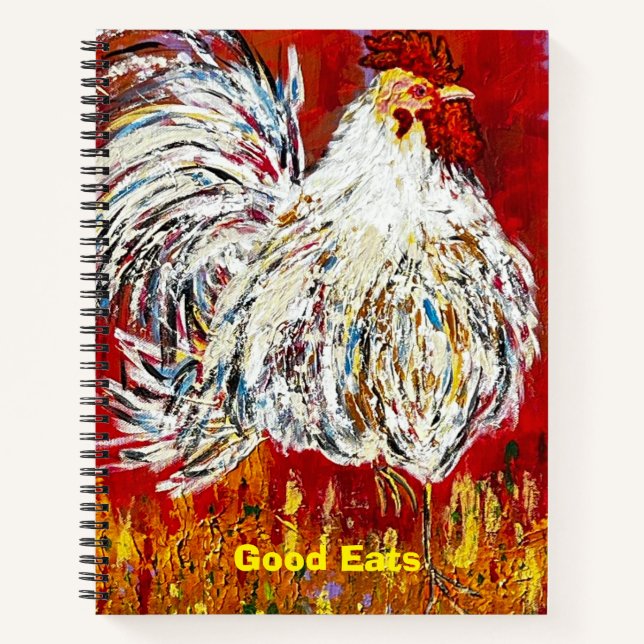 Livre des notes de la recette du coq (Devant)
