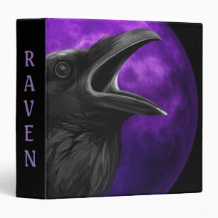 Livre des ombres avec corbeau 3 Classeurs