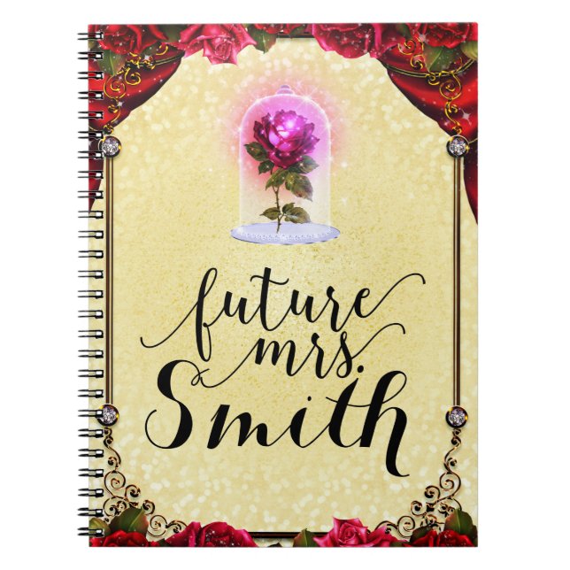 Livre d'histoires enchaîné jaune Rouge Rose Futur  (Devant)