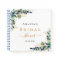 Livre d'hôtes douche nuptiale eucalyptus verdure