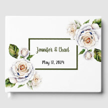 Livre d'hôtes White Rose