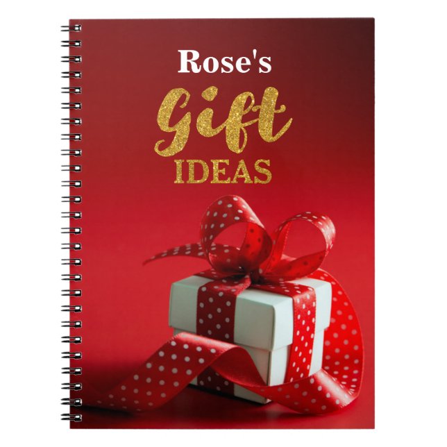 Livre d'idées cadeaux personnalisés (Devant)