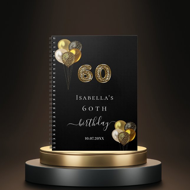 Livre d'invité 60e anniversaire de l'animal léopar (Créateur téléchargé)