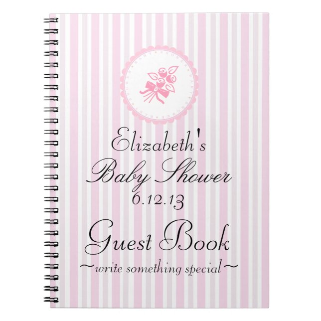Livre d'invité de baby shower (Devant)