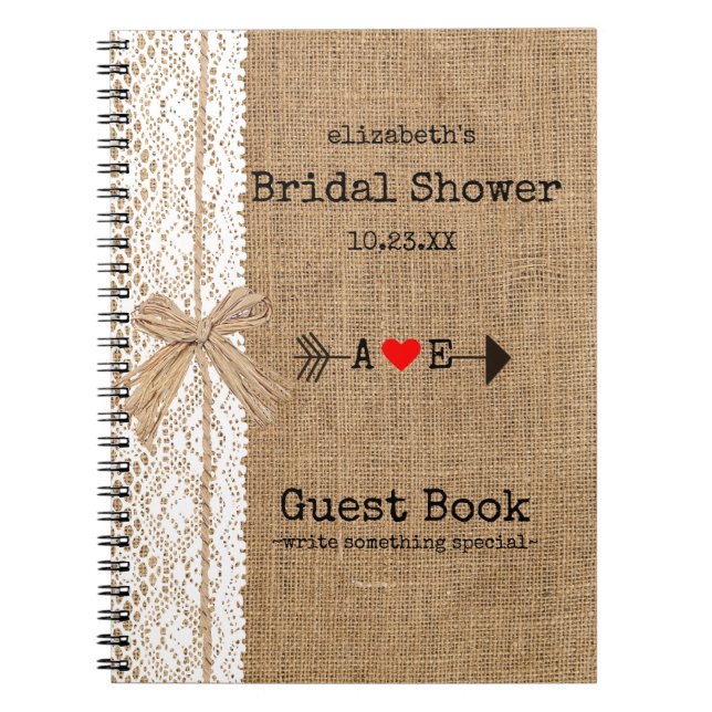 Livre d'invité de Fête de la mariée d'image de (Devant)