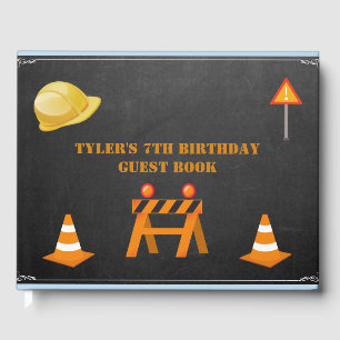 Livre d'invité de la partie de construction
