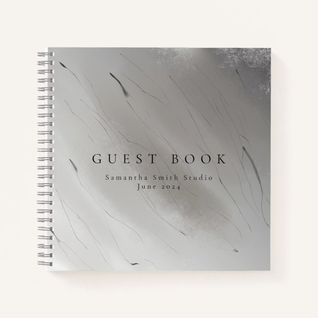 Livre d'invité de l'artiste pour l'exposition Art  (Devant)