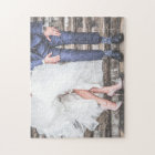 Livre d'invité de puzzle de mariage