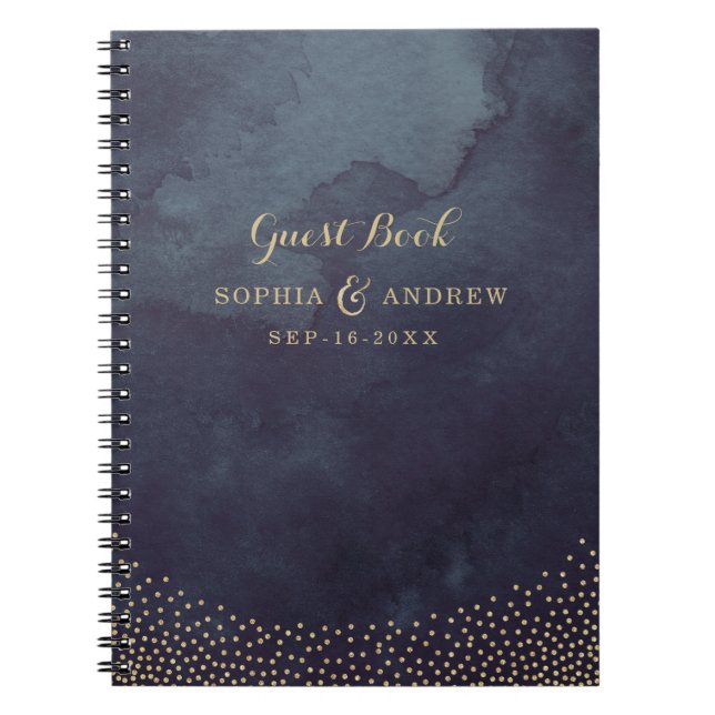 Livre d'invité du mariage de la parties scintillan (Devant)