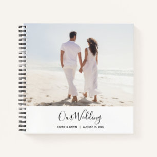 Livre d'invité du Mariage photo moderne