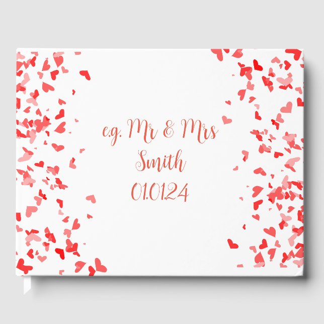 Livre d'invité Heart (Recto)