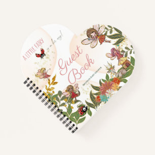Livre d'invité Ladybug Wild Fairy Green Enchanted