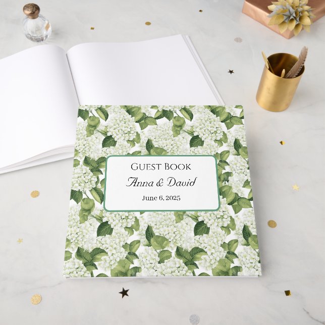 Livre d'invité mariage (Recto ouvert)