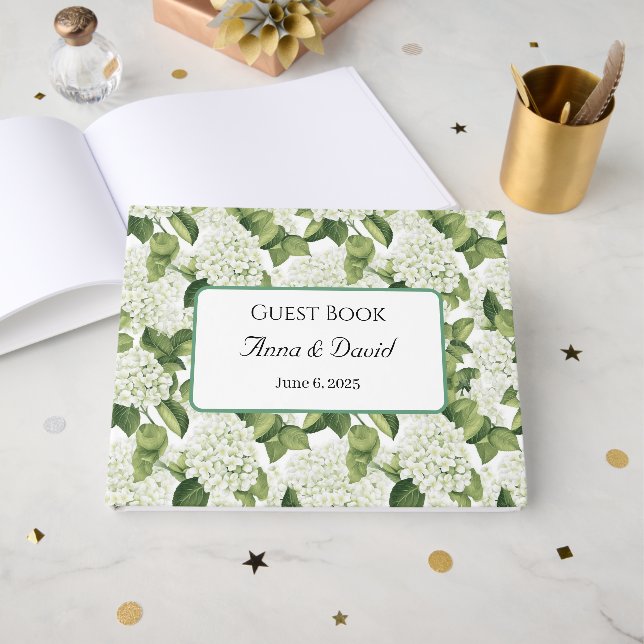 Livre d'invité mariage (Recto ouvert)