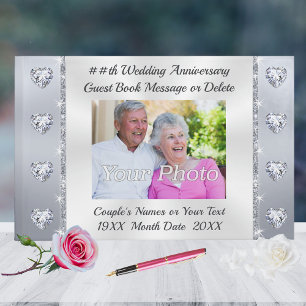 Livre d'invité sur mesure, Anniversaire du Mariage