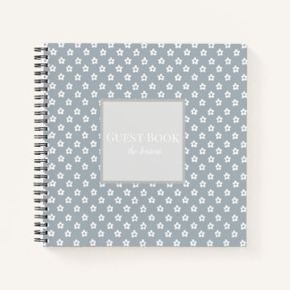 Livre d'invités floral personnalisé