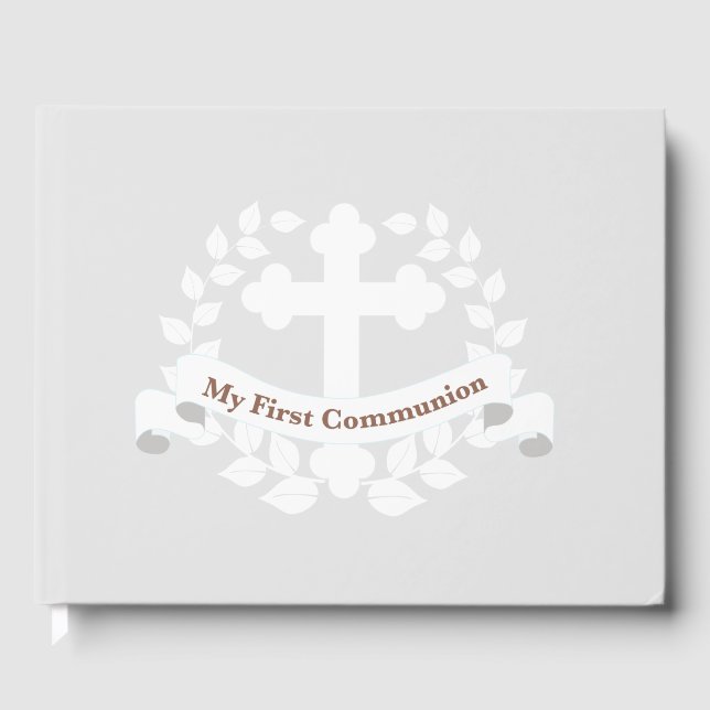 Livre d'invités "Ma première communion" (Recto)
