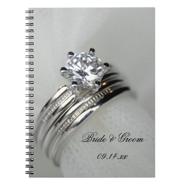 Livre d'invités mariage Rings (Devant)