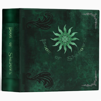 Livre d'Ombres - en riche Classeur couleur verte v