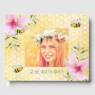Livre D'or 21e anniversaire photo honeypeb bee rose