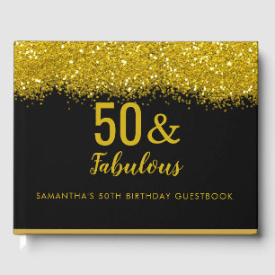 Livre D'or 50 & Fabulous Black And Gold Parties scintillant 5