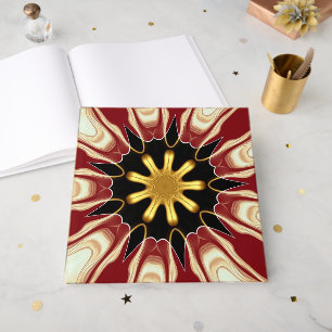 Livre D'or Achempong : Starburst Luxe Deep Crimson & Or