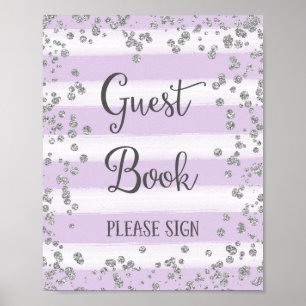 Livre d'or Affiche de mariage Impression