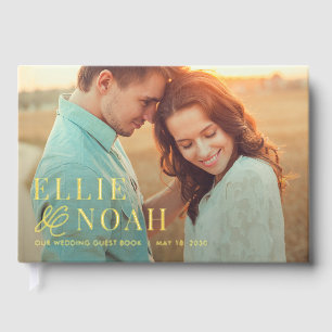 Livre D'or Ainsi In Love Editable Color Foil Mariage Guestboo