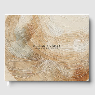 Livre D'or Airy Neutral élément naturel Bohemian Boho Mariage