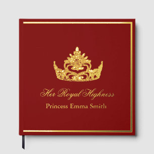 Livre D'or Album de coupures de presse royales Photo Feuille