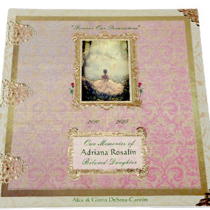 Livre D'or Album de souvenirs d'un être cher disparu