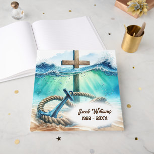 Livre D'or Ancre nautique et service de Croix-Mémorial