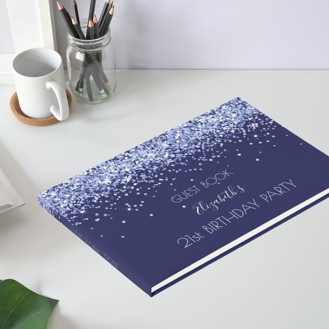 Livre D'or Anniversaire de la marine nom bleu (Créateur téléchargé)