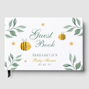 Livre D'or Aquarelle Mommy to Bee Honey Baby shower doux