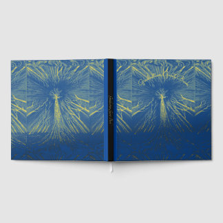 Livre D'or Arbre de la connaissance bleu profond