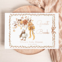 Baby shower d'automne rustique de Silver Goose
