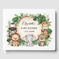Baby shower tendance Jungle Safari Animaux
