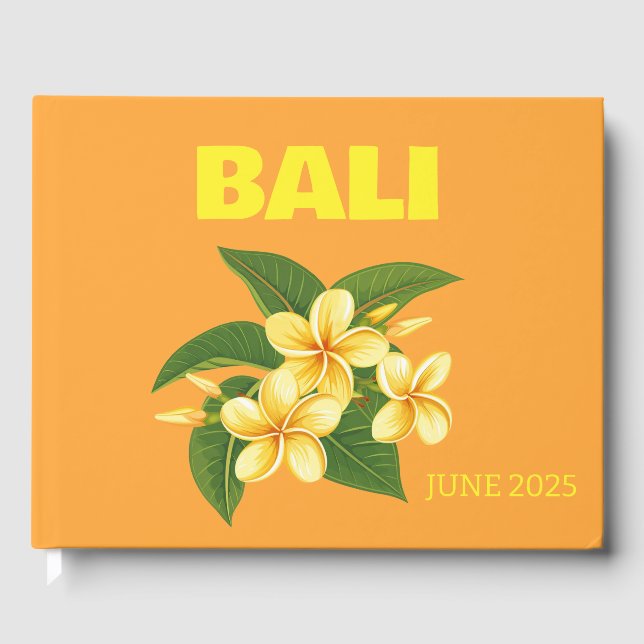 Livre D'or Bali travel coffee table book (Recto)