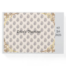 Baptême classique et orné, personnalisable