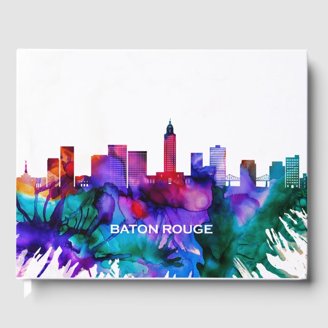 Livre D'or Baton Rouge Skyline (Recto)