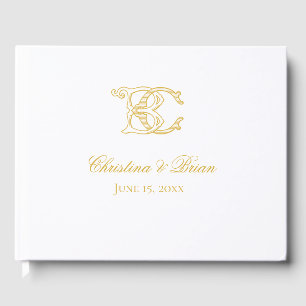 Livre d'or BC Monogram ou CB Monogram