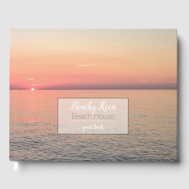 Livre D'or Beach House Location de vacances Couverture photo (Recto)