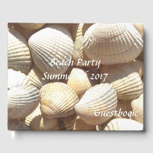 Livre D'or Beach Party Été 2017 Tropical Sea Shells
