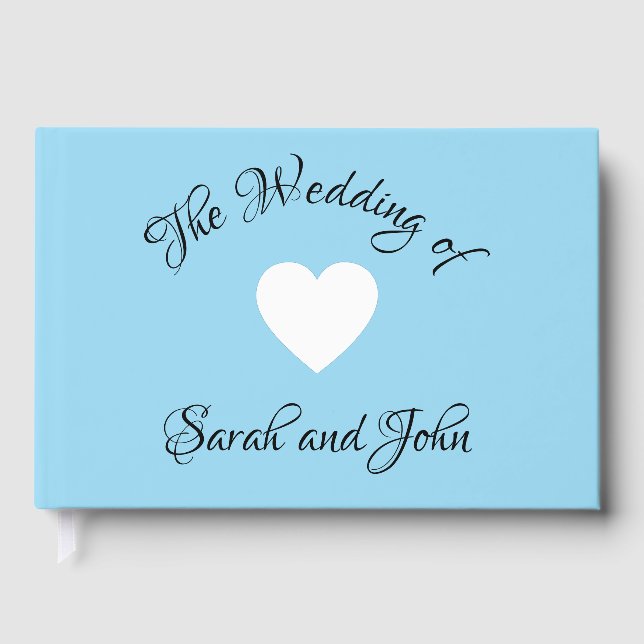 Livre D'or Beau mariage argent Foil Guestbook (Recto)