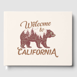 Livre D'or Bienvenue à l'ours de Californie