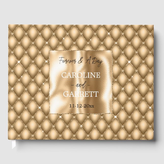 Livre D'or Bijou Glitzy Glam Or (Recto)